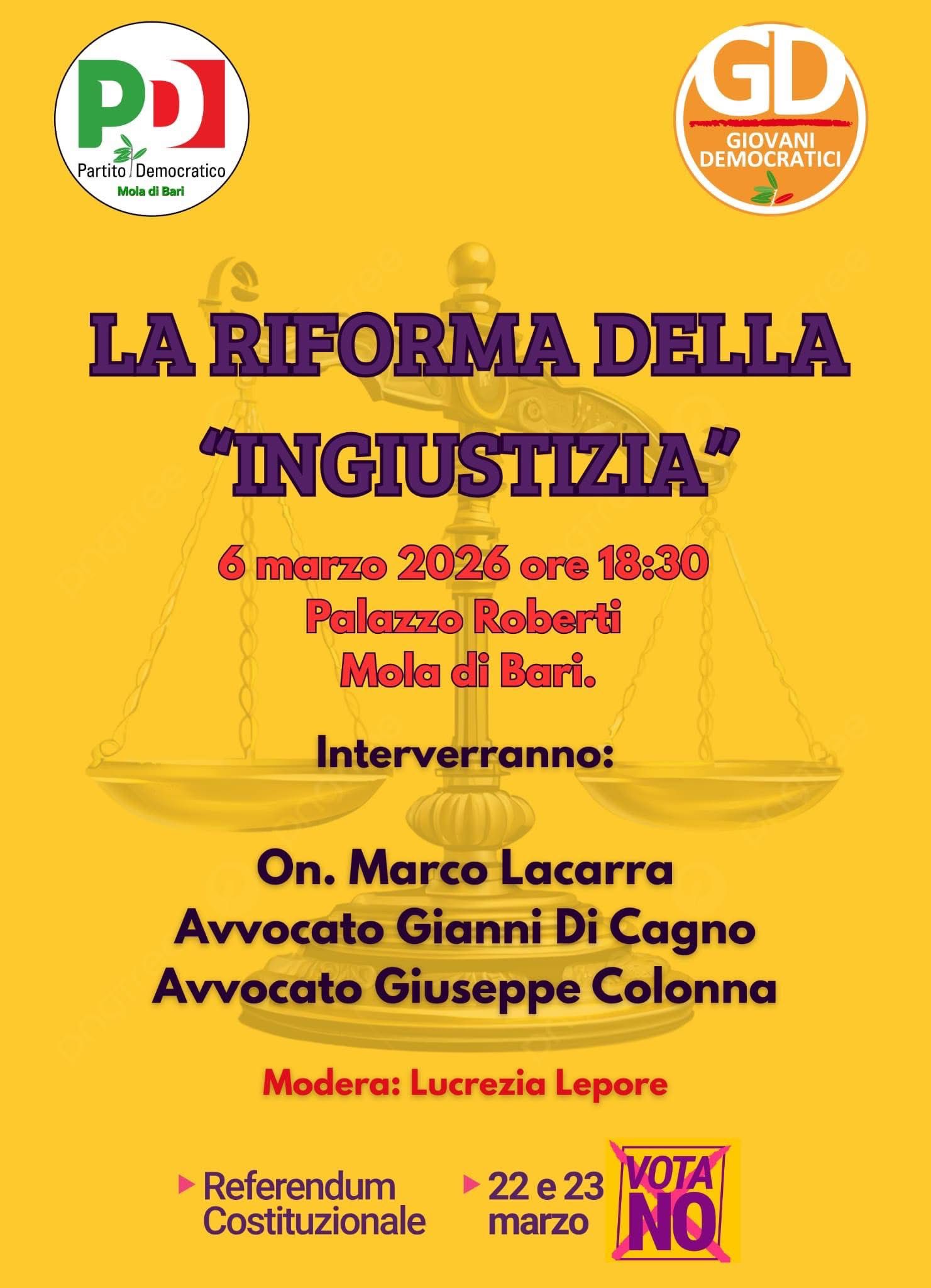 La riforma della "ingiustizia"